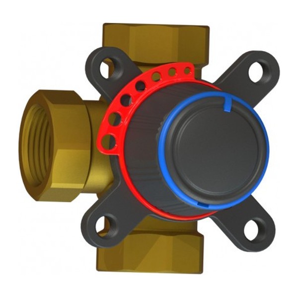 Клапан поворотный 3-ходовой RGP RMV03100-034-4.0 (DN20, Kvs4.0, PN10, ВР3/4)