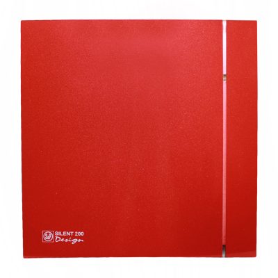 Накладной вентилятор Soler Palau SILENT-200 CZ RED DESIGN 4C