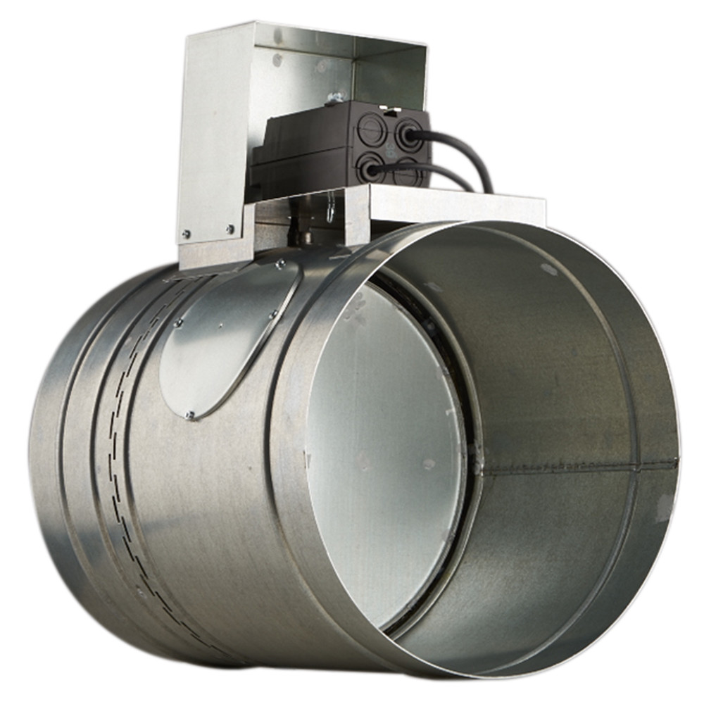 Клапан противопожарный SHUFT SHFDC-120-O-d100-EM24-0-0-0-0, Ø100 мм, EI 120