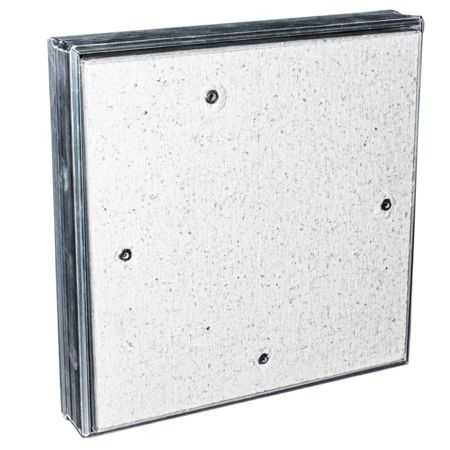 Люк ревизионный D Ceramo 200х300 скрытый монтаж съемный алюминий EVECS