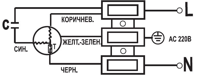 BKK-315XL вентилятор канальный — Схемы монтажа